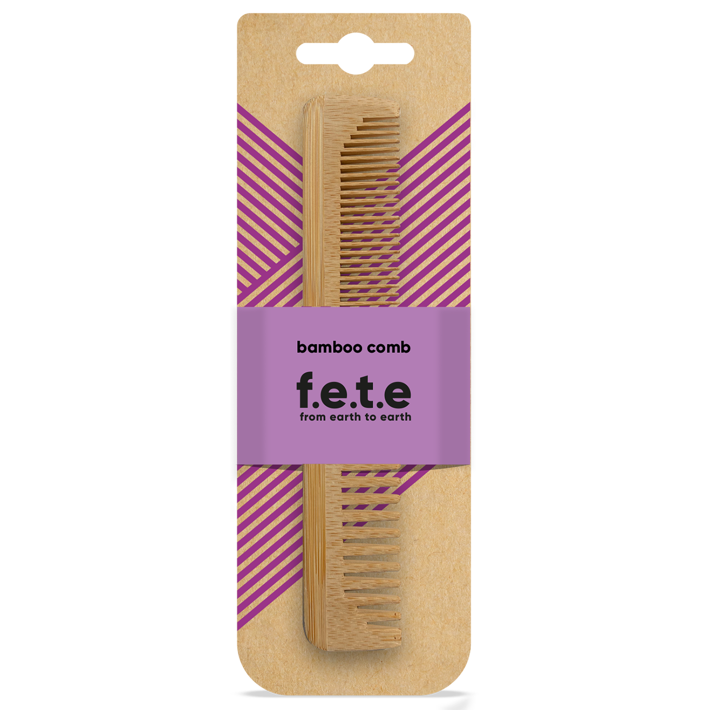 Peigne en bambou - Beautiful Bamboo Toothbrushes from f.e.t.e