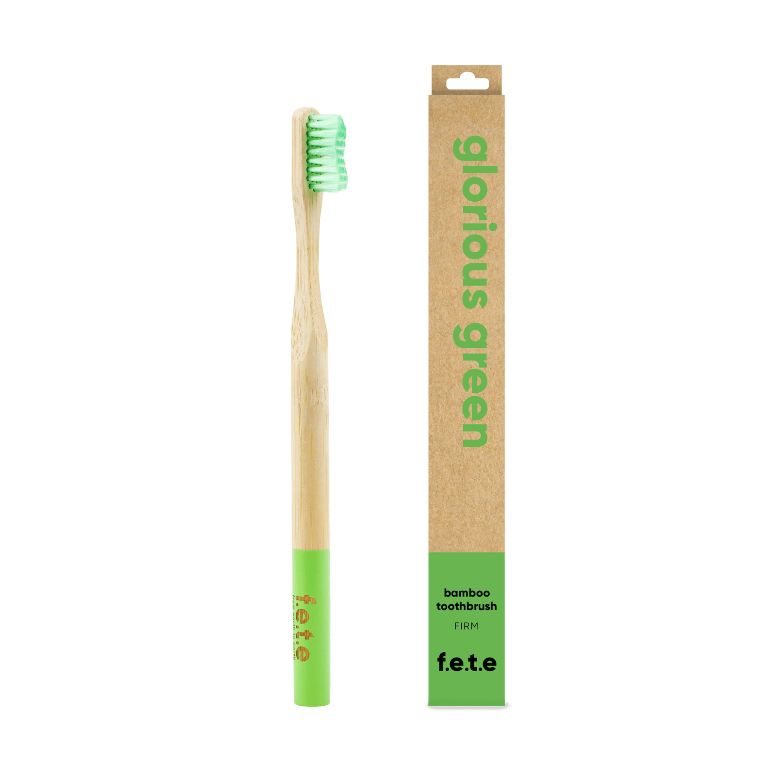 Glorious Green Adult's Bamboo Toothbrush