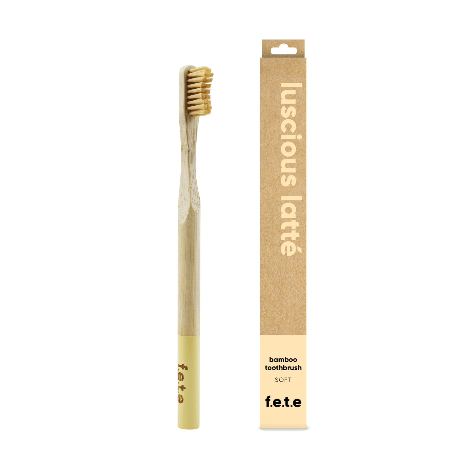 Luscious Latte Adult's Bamboo Toothbrush