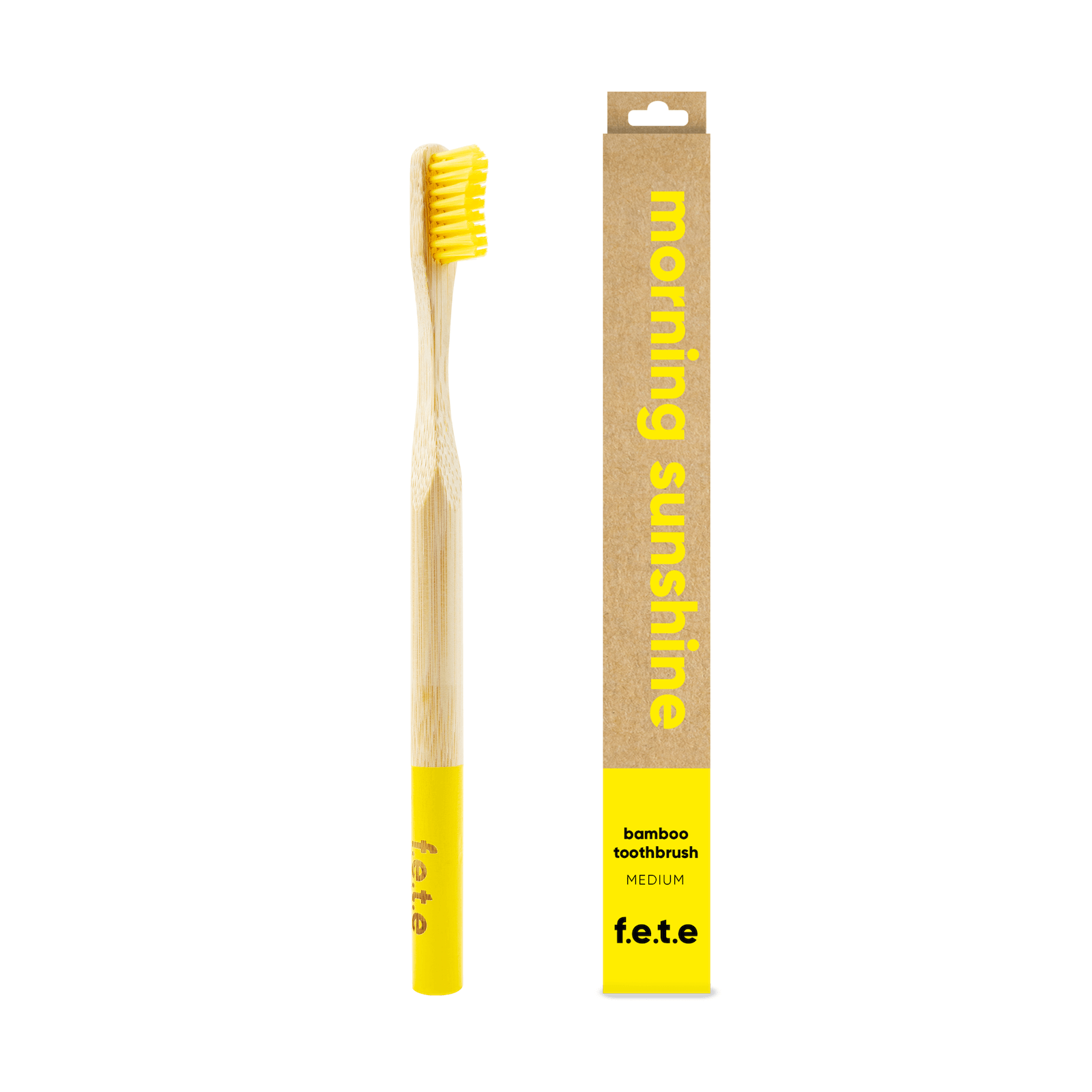 Morning Sunshine Adult's Bamboo Toothbrush